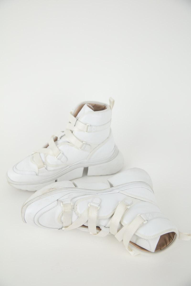 Baskets Chloé Sonnie Blanc