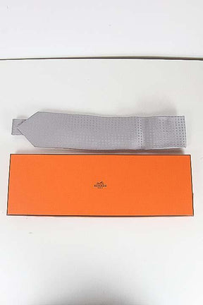 Cravate Hermès  Gris