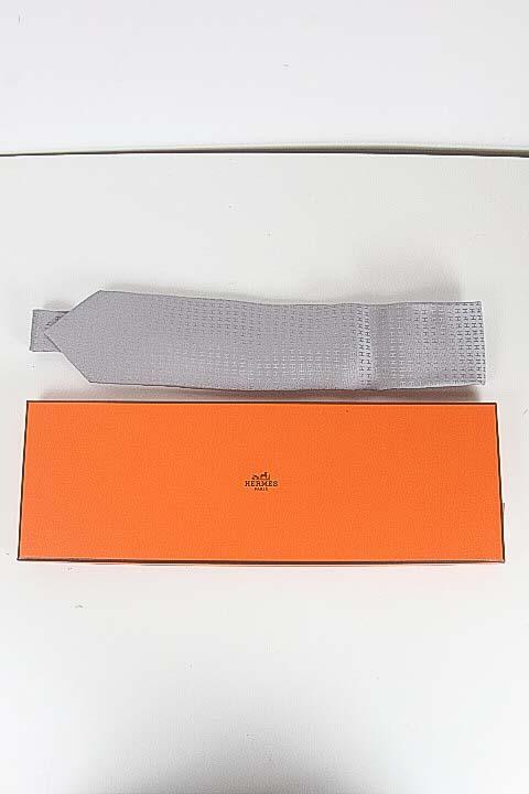 Cravate Hermès  Gris