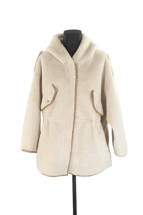 Manteaux Maje  Blanc