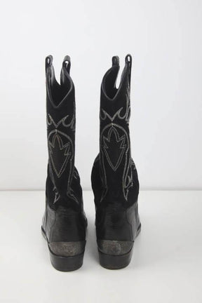 Bottes de cow-boy Sartore  Noir