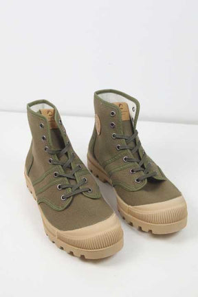 Bottes à lacets Pataugas  Kaki