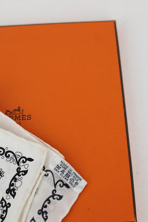 Foulard Hermès  Blanc