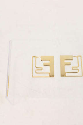 Boucles d'oreilles Fendi  Doré