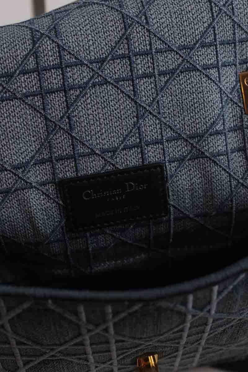 Bandoulière Dior Dior Caro Bleu