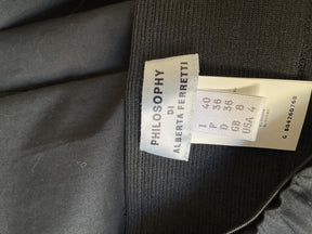 Mi-longueur Philosophy Di Alberta Ferretti  Blanc