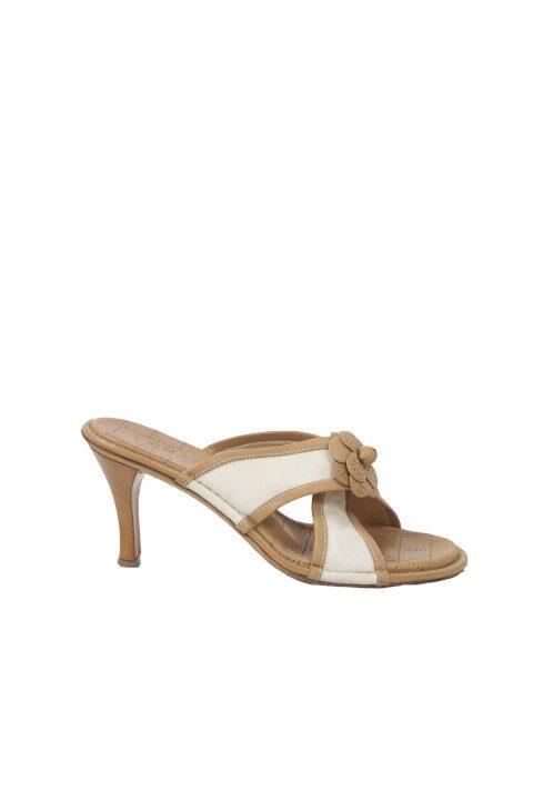 Sandales Chanel Other Blanc
