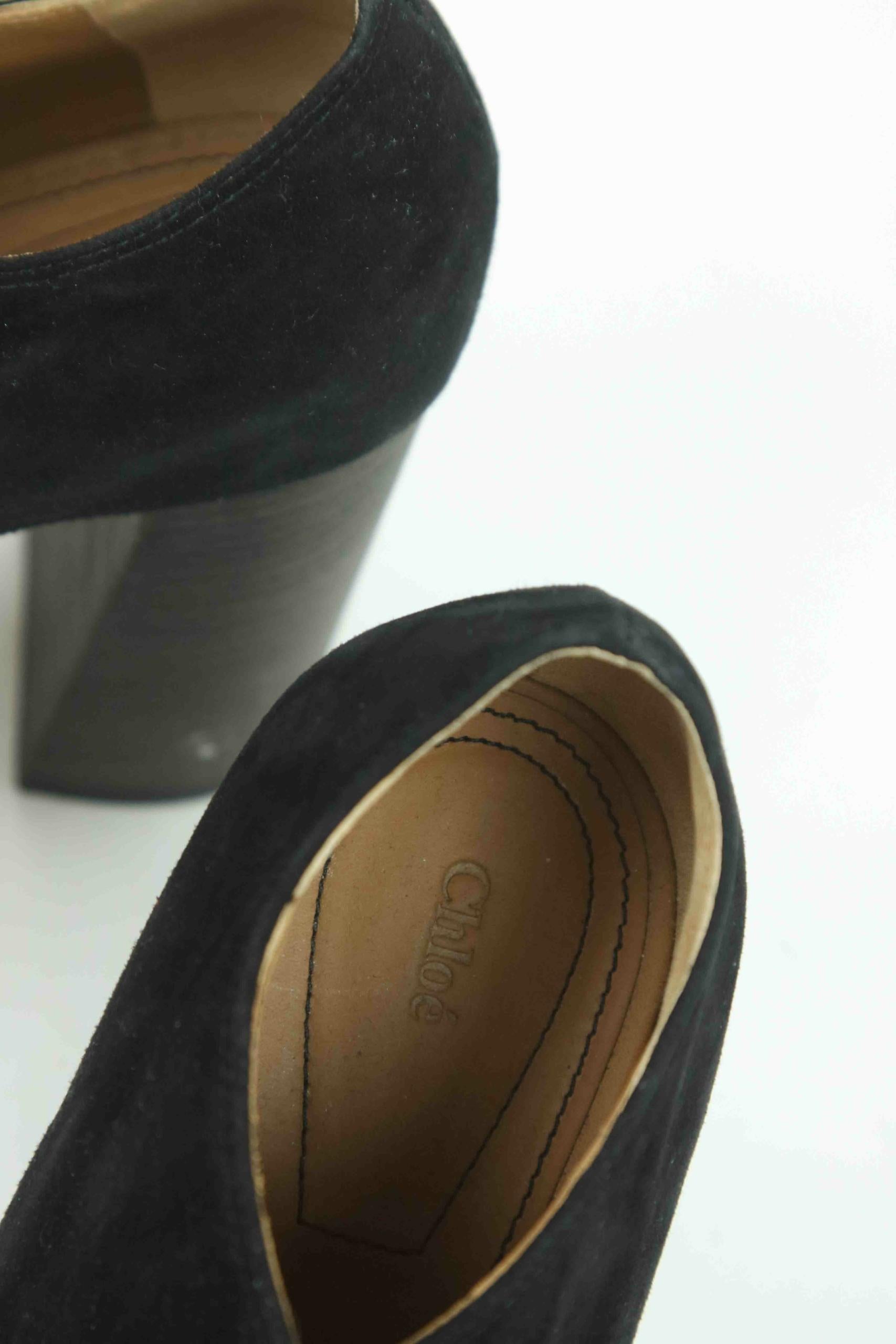 Talons Chloé  Noir