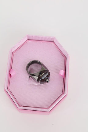 Bague Swarovski  Noir