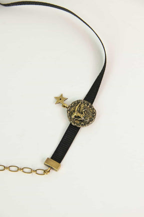 Collier choker Dior  Doré