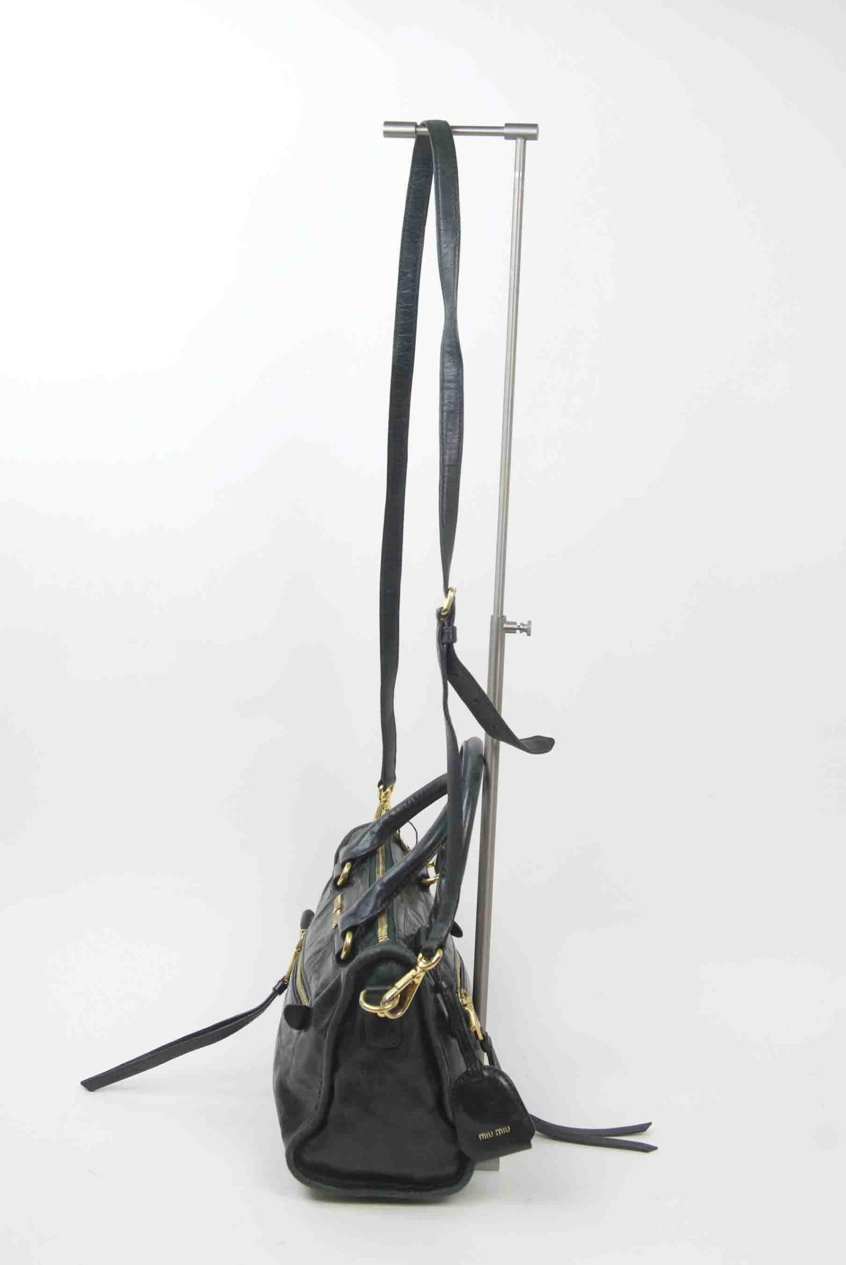 Sacs à main Miu Miu Vitello Noir