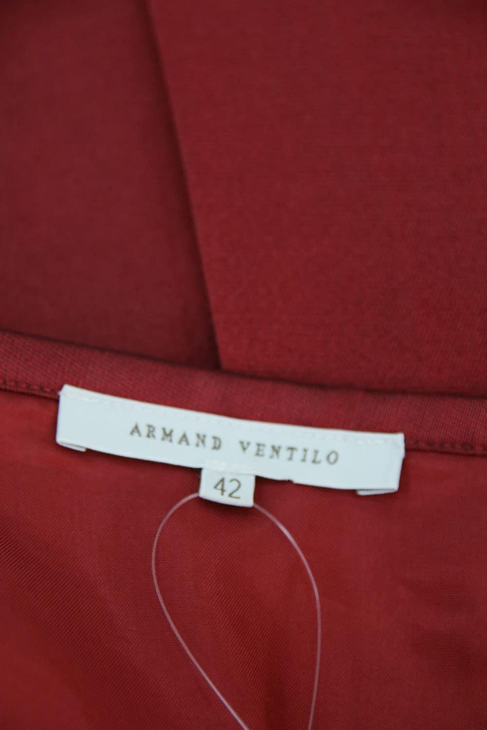Jupe Armand Ventilo – Taille 42 – Soie Grise – Longueur Sous Le Genou – Occasion En Très Bon état