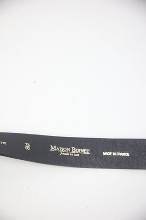 Cuir Maison Boinet  Noir