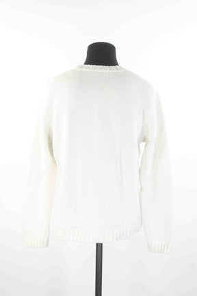 Pull-over Burberry  Blanc