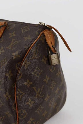 Sacs bowling Louis Vuitton Speedy Marron