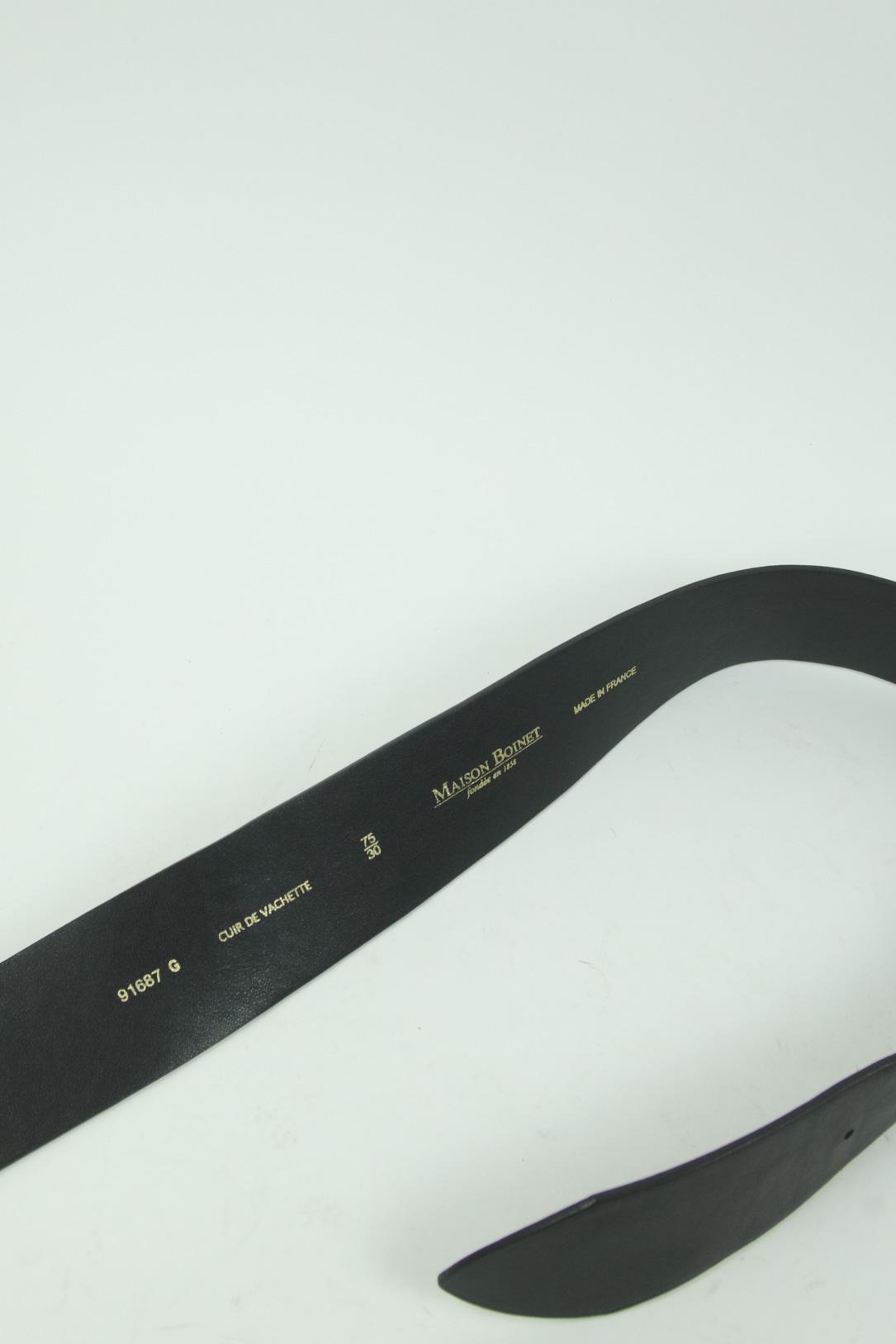 Ceinture Maison Boinet  Noir