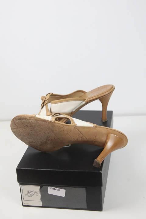 Sandales Chanel Other Blanc