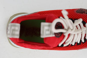 Baskets basses Versace  Rouge