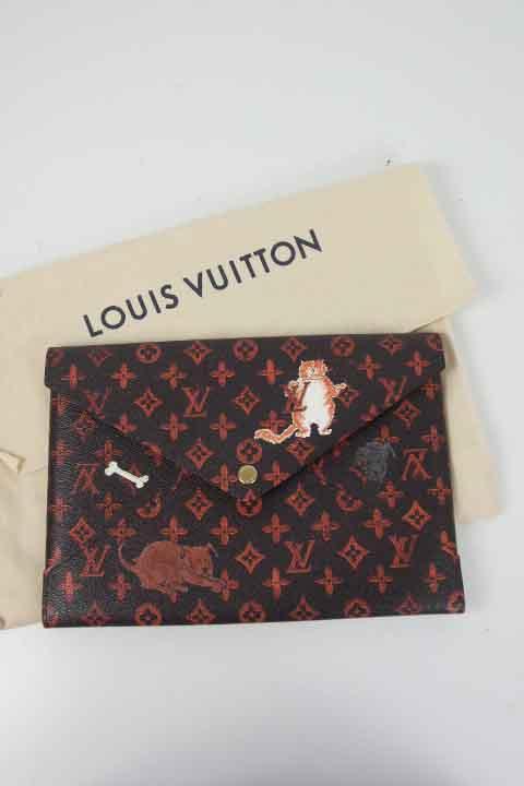 Pochette Louis Vuitton Kirigami Marron