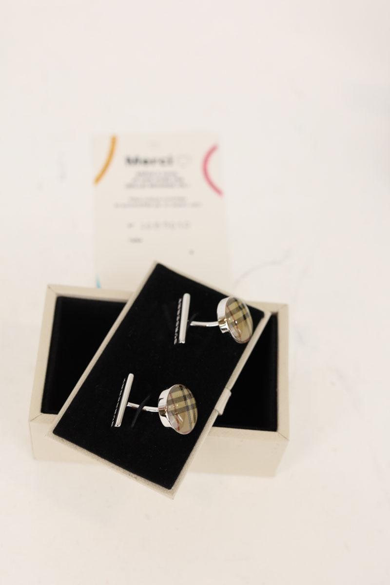 Bouton de manchette Burberry  Beige