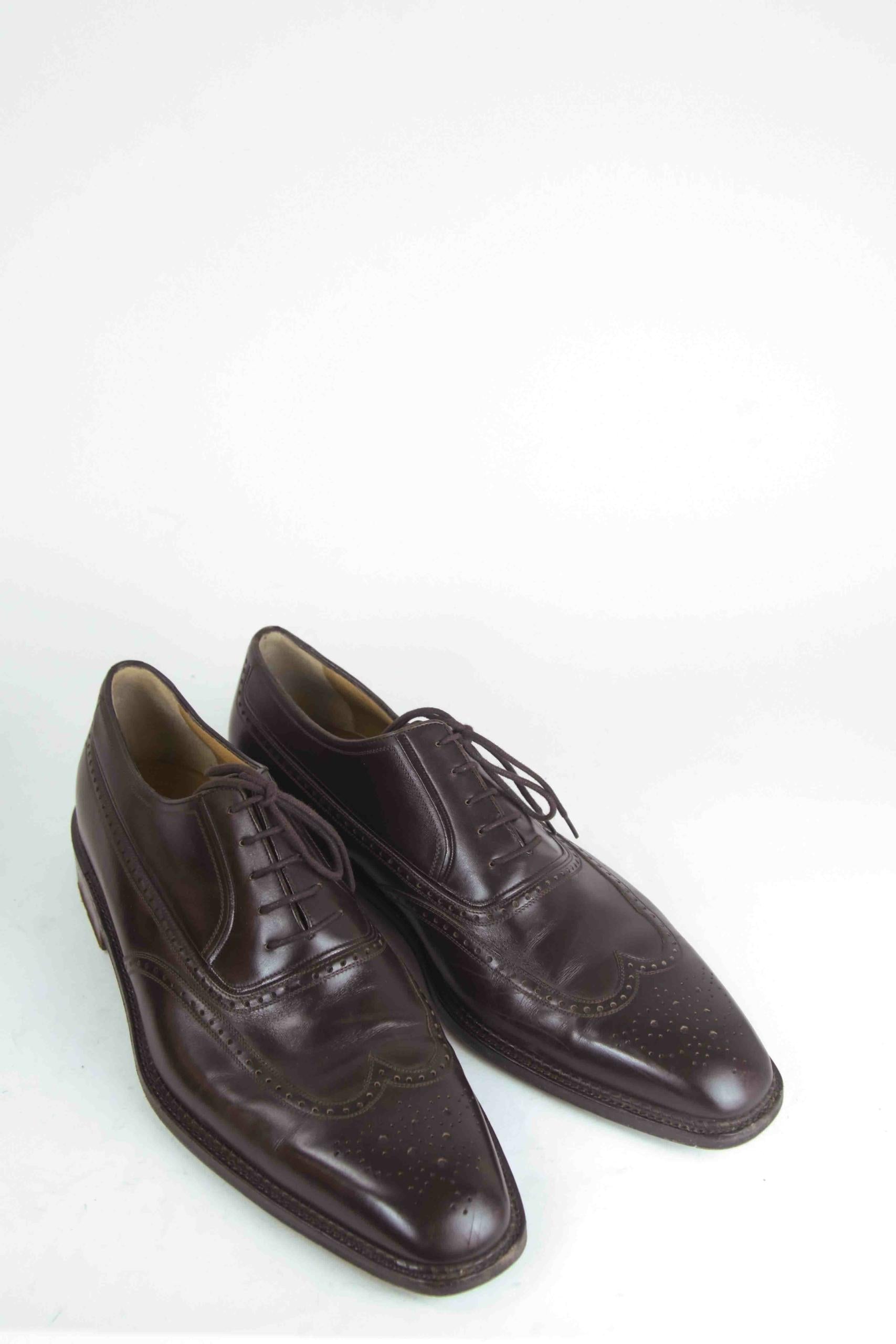 Chaussures à lacets A.Testoni  Marron