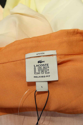 Chemises Lacoste  Orange