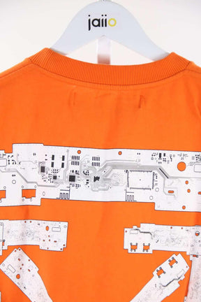 T-shirt Off White x Teenage Engineering Off White  Orange