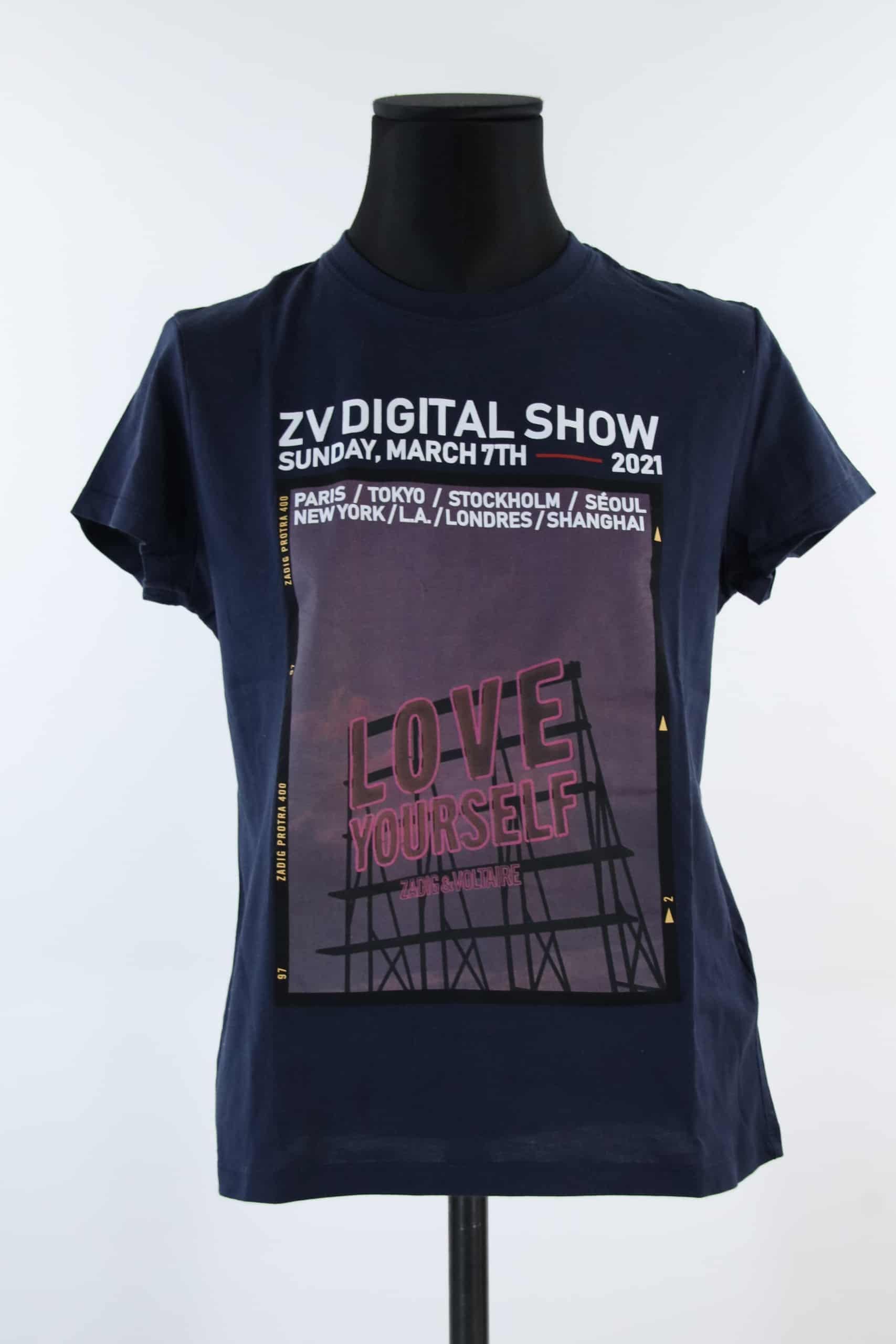 T-shirts Zadig & Voltaire  Noir