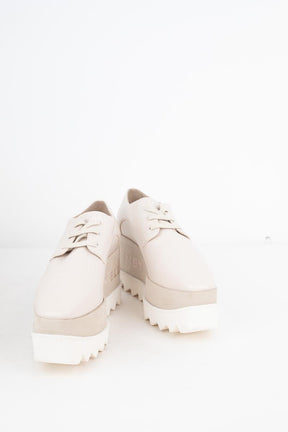 Chaussures à lacets Stella McCartney  Beige