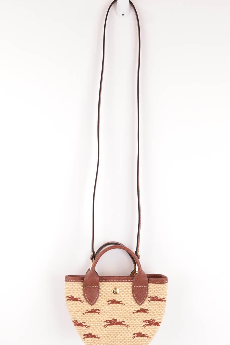 Bandoulière Longchamp Pliage Beige