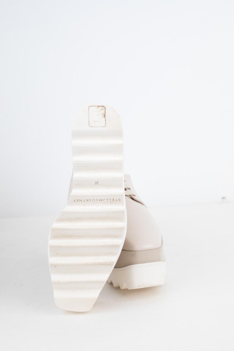 Chaussures à lacets Stella McCartney  Beige