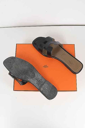 Mules Hermès  Noir
