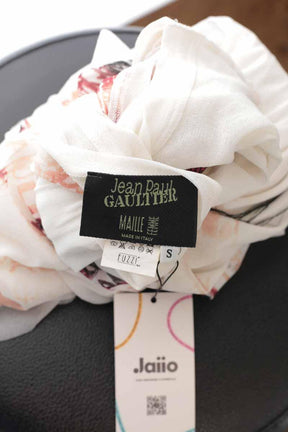 Mi-longueur Jean Paul Gaultier  Blanc