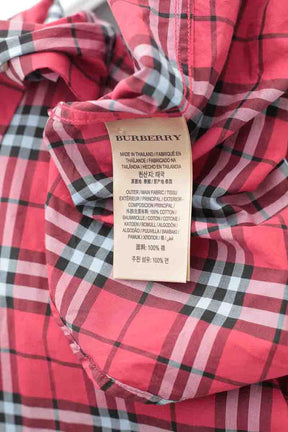 Chemise Burberry  Rouge