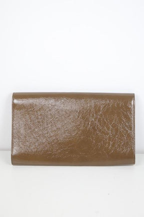 Pochette Yves Saint Laurent  Marron