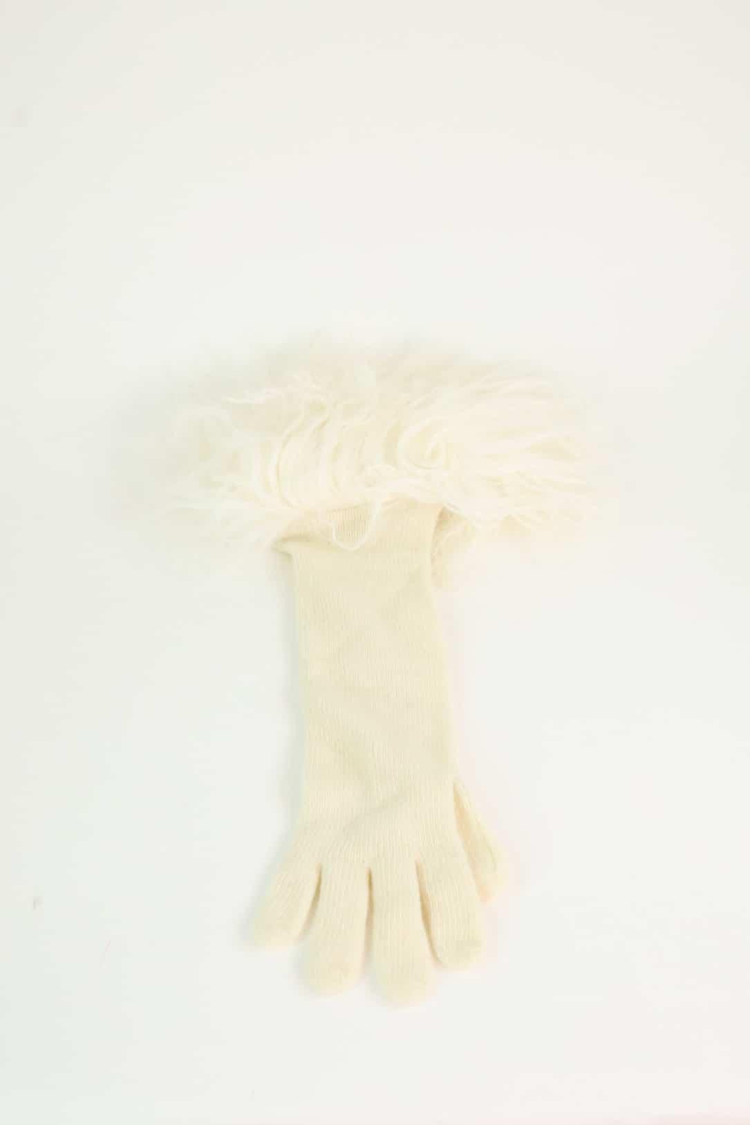 Gants longs Vaillant Studio  Blanc