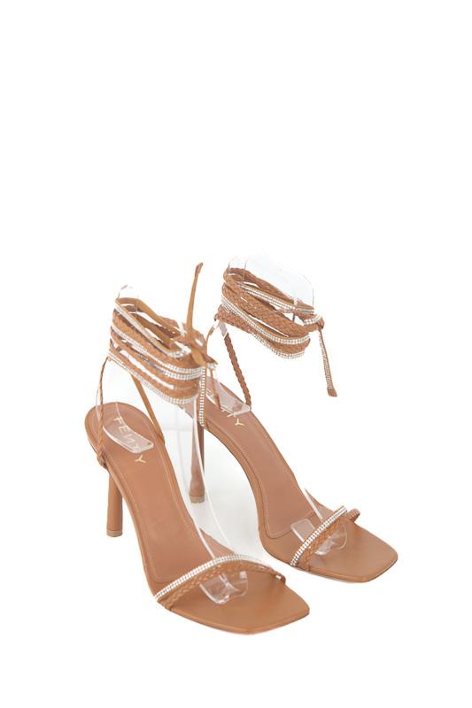 Talons Fenty  Marron