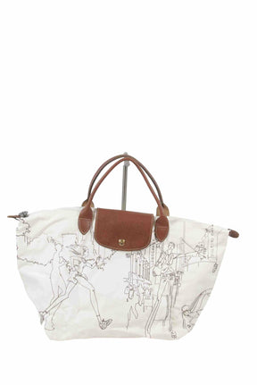 Sacs à main Longchamp Pliage Blanc