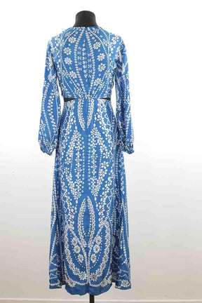 Mi-longueur Tresse  Bleu