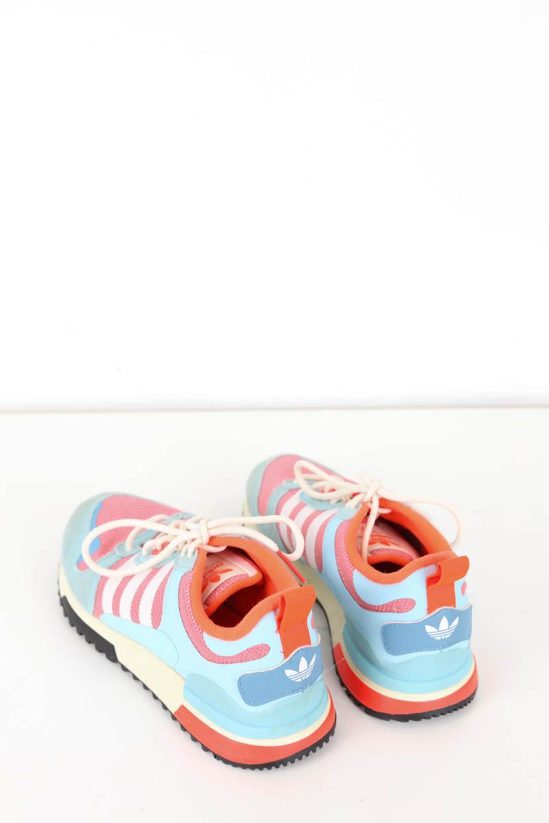 Baskets Adidas ZX Bleu