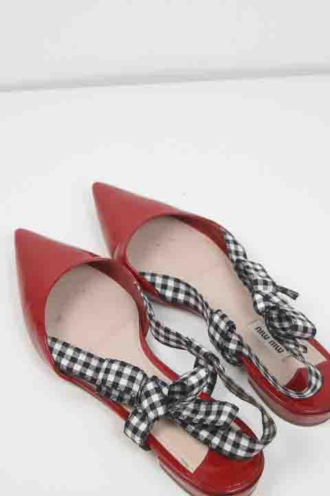 Sandales Miu Miu  Rouge