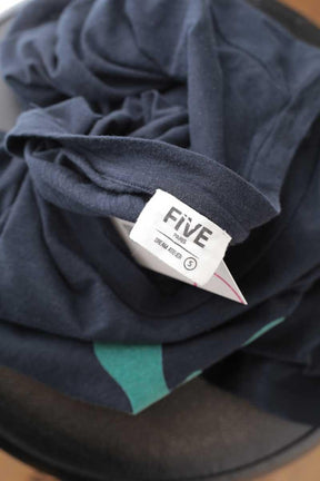 T-shirts FIVE  Bleu