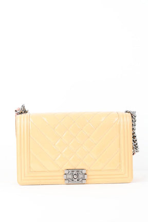 Bandoulière Chanel Boy Beige