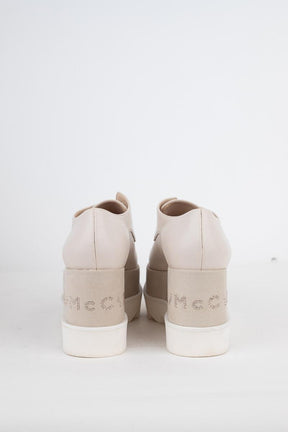 Chaussures à lacets Stella McCartney  Beige