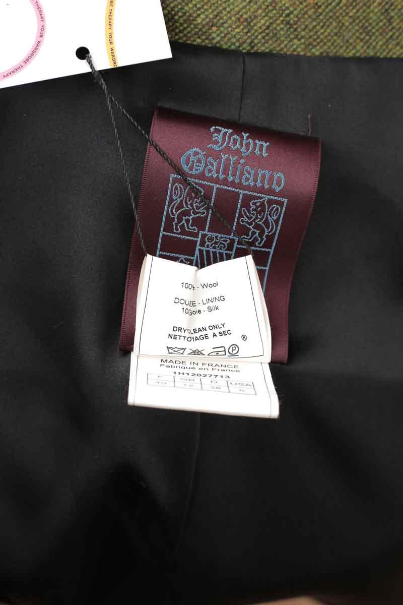 Vestes John Galliano  Vert