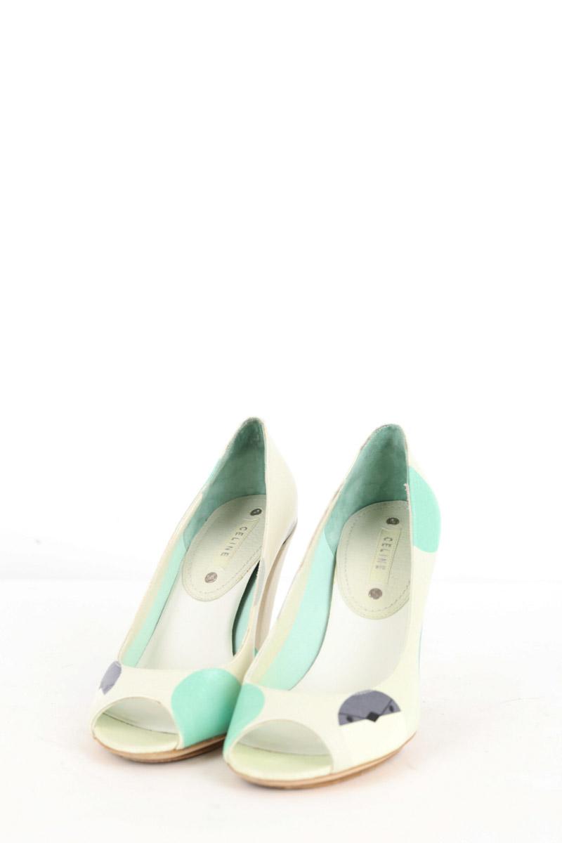 Talons Celine  Blanc
