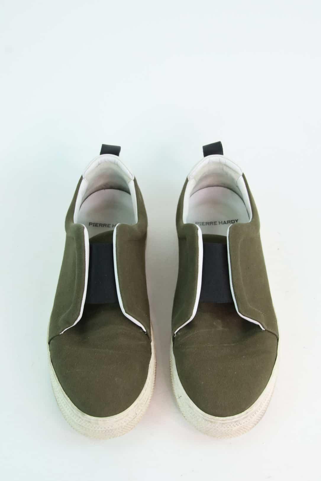 Baskets basses Pierre Hardy  Vert