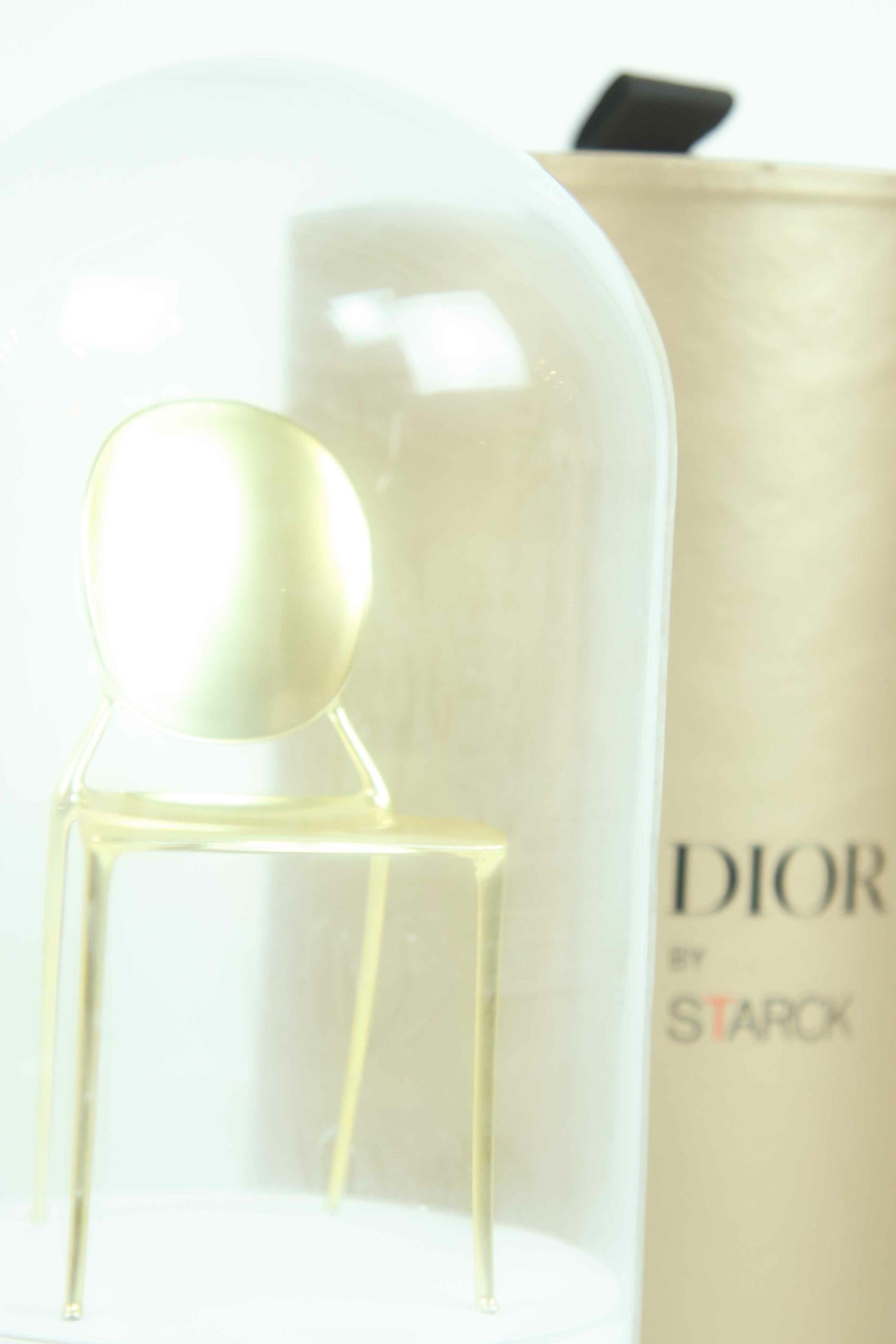 Chaise Miss Dior By Starck Dior  Doré