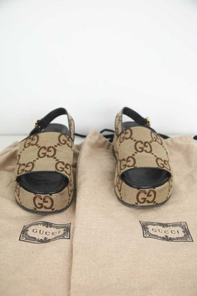 Sandales Gucci  Marron
