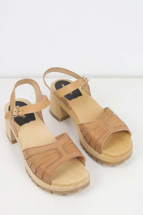 Sandales Swedish Hasbeens  Marron